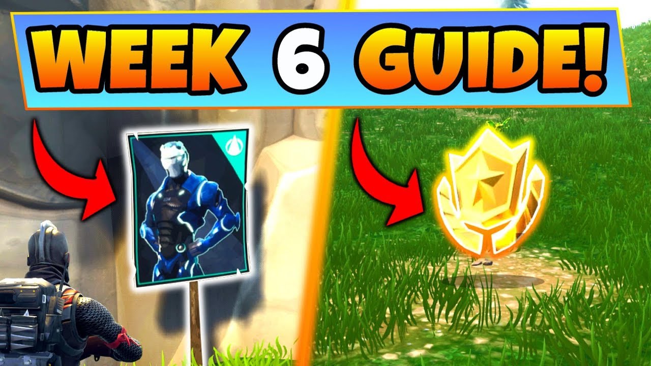 Fortnite WEEK 6 CHALLENGES GUIDE! – POSTER LOCATIONS ... - 1280 x 720 jpeg 165kB