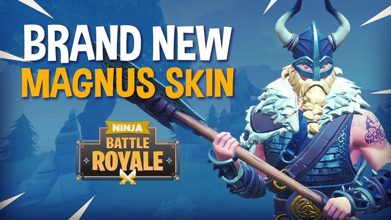 Brand New Magnus Skin Fortnite Battle Royale Gameplay