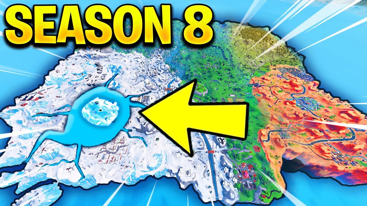 SEASON 8 MAP UPDATE! (Fortnite Battle Royale) - Fortnite Battle Royale