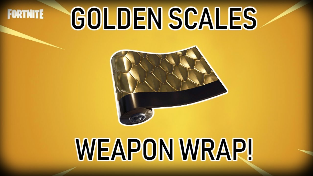 *NEW* GOLDEN SCALES WEAPON WRAP COMING INTO (FORTNITE ... - 1280 x 720 jpeg 105kB