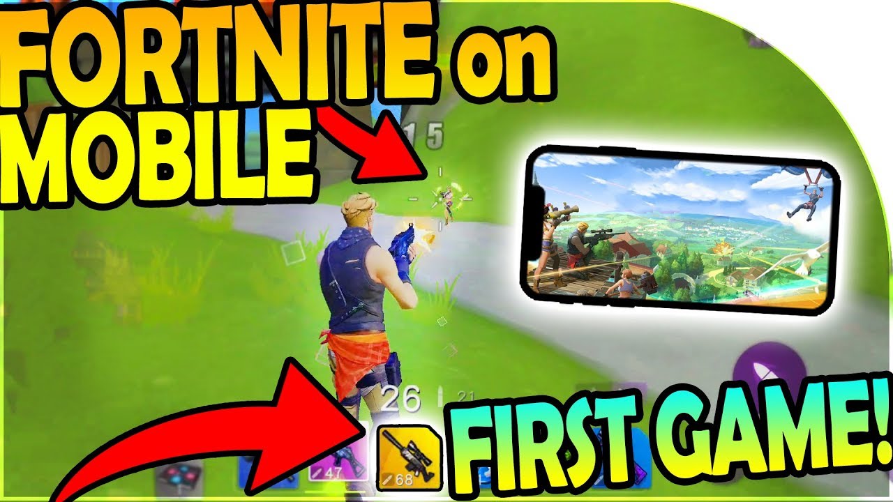 Fortnite Mobile Clone Out Now My First Game Fortcraft Battle Royale Gameplay Android